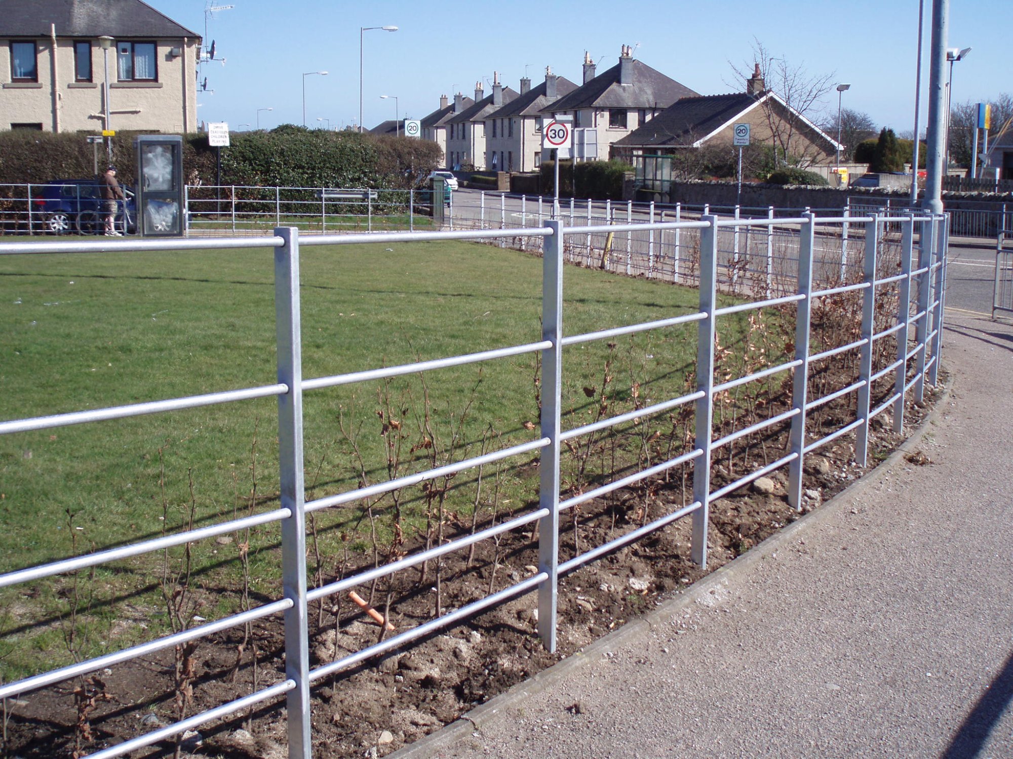 External Estate Railing Amenity Fencing Aberdeen | Amenity Fencing Aberdeenshire | Panel ...